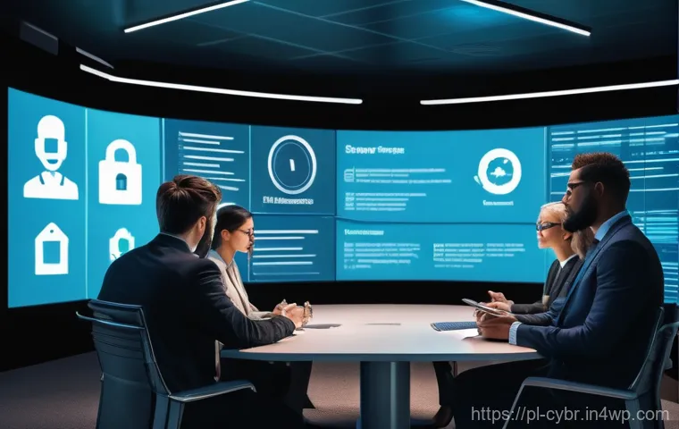 사이버 보안 자동화 도구와 기업 보안 문화 - **Prompt:** A modern, secure corporate environment emphasizing a "Zero Trust" architecture and NIS2 ...